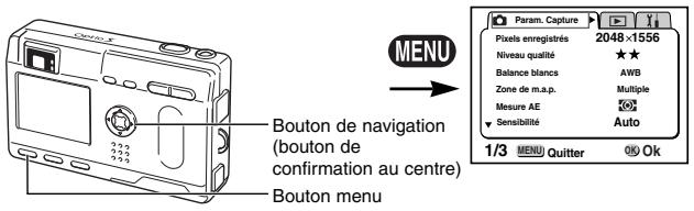 PENTAX Optios - Pressez deux fois le bouton de confirmation. - 2