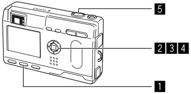 PENTAX Optios - Activation de la fonction du zoom numérique - 4