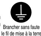 HITACHI 55 PD 5200 - S'assurer que la mise à la terre a bien été effectuée - 2