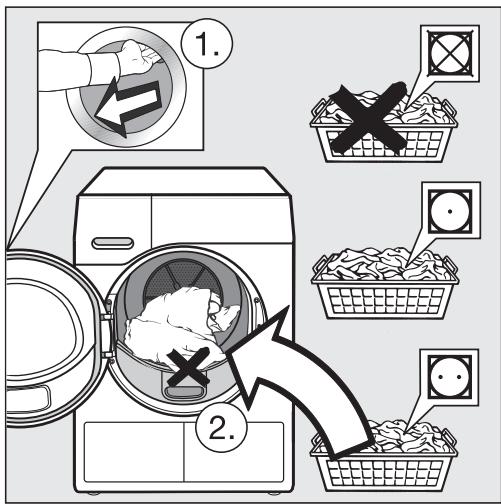 MIELE PT7189EL - Charger le linge - 1