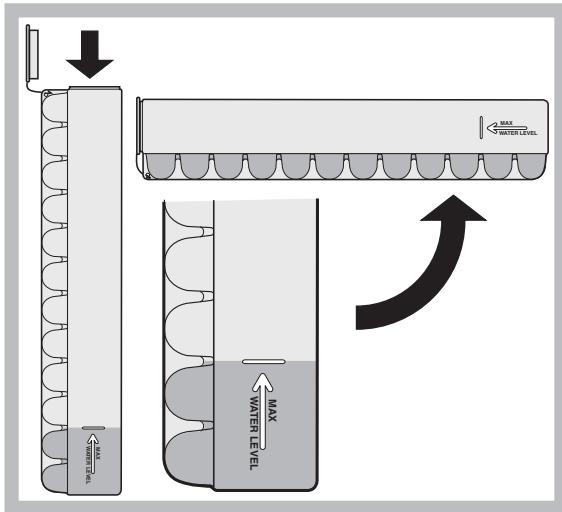 INDESIT CAA5S5NFSM - Bac à glaçons ICE CARE. - 1