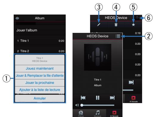 HEOS 4279204 - Utilisation de la file d'attente Now Playing - 1