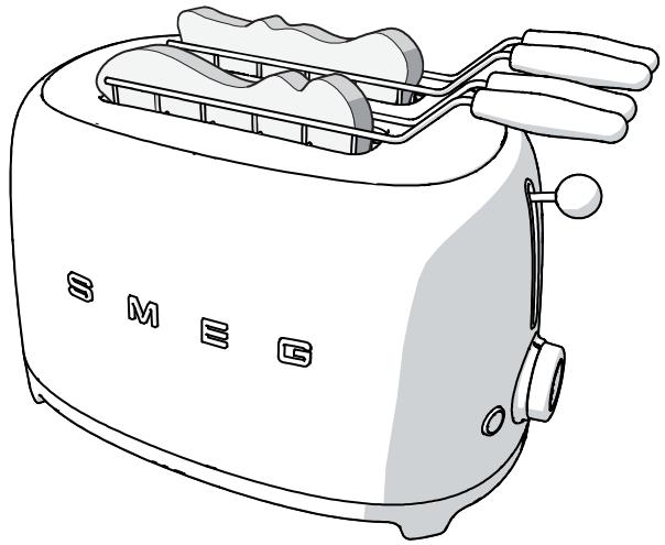 SMEG TSFO1CREU - Mode d'emploi: - 1