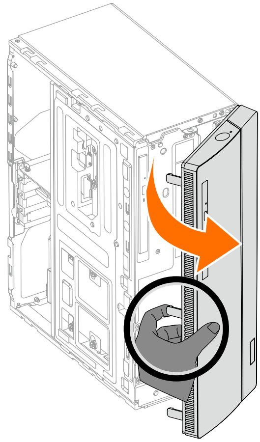 LENOVO 510-15ICK - Retrait du cache avant - 1