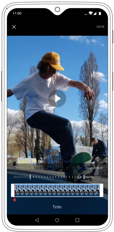 ONEPLUS 6T - Éditeur video - 1
