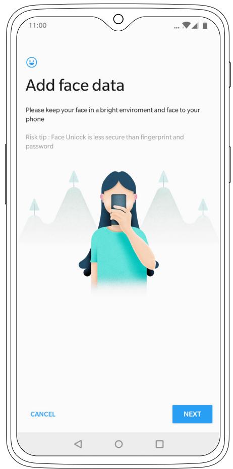 ONEPLUS 6T - Face Unlock - 1