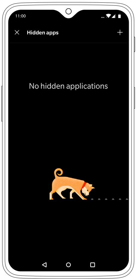 ONEPLUS 6T - Espace caché - 1