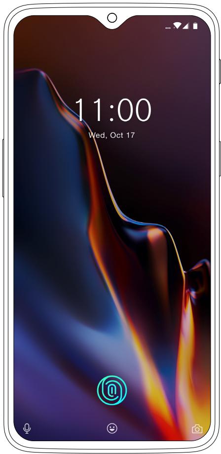 ONEPLUS 6T - Déverrouillage de l'écran - 1