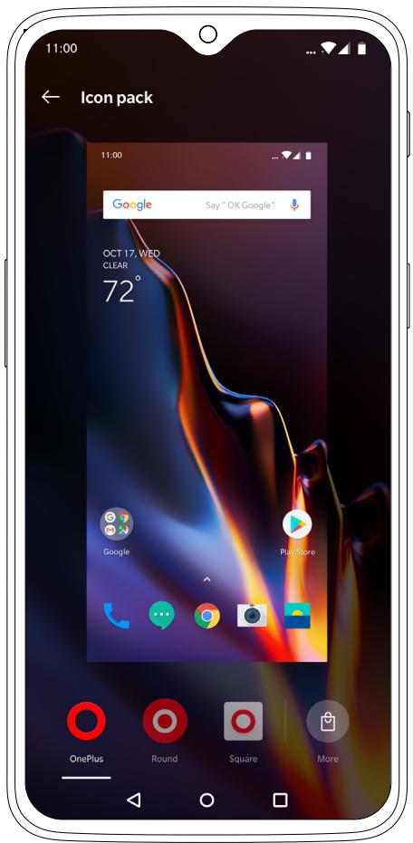 ONEPLUS 6T - Lanceur d'application - 1