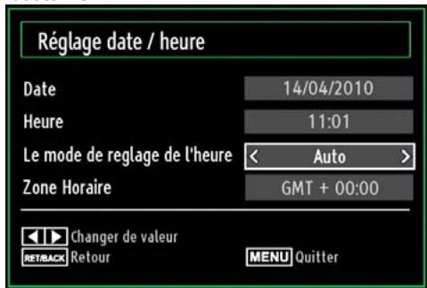 WINDSOR WD32LED16 - Configurer le réglage Date/Heure - 1