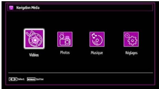 WINDSOR WD32LED16 - Lecture de medias via navigateur média - 1