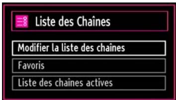 WINDSOR WD32LED16 - Gestion des chaînes : Liste des chaînes - 1