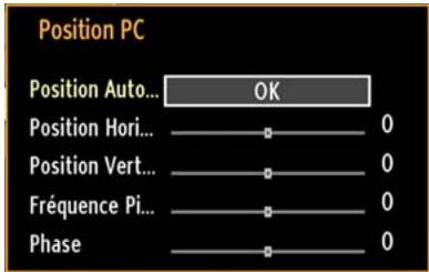 WINDSOR WD32LED16 - Réglages de l'image du PC - 1