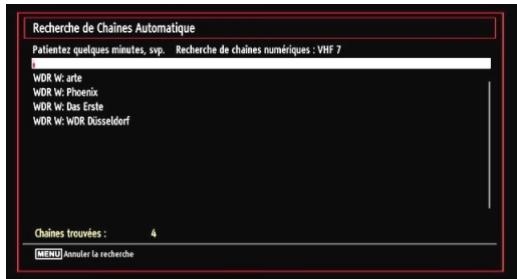 WINDSOR WD32LED16 - Démarrage de la procédure de configuration automatique - 3