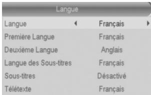 C6V 70029 - Réglages Systeme\ Langue - 1