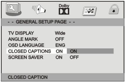 PROLINE DVDP271WxX - - Option OSD LANGUAGE - 2