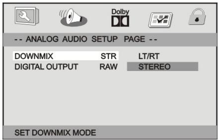 PROLINE DVDP271WxX - - Option Downmix - 1
