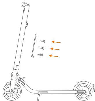 NINEBOT GW-KICK-E45 - Instalar una segunda batería (opcional) - 3