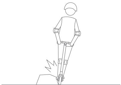 NINEBOT GW-KICK-E45 - OSTRZEŻENIE - 6