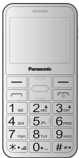 PANASONIC RX-TULSOEXR BLEU - Téléphone portable facile à utiliser - 1