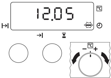 ELECTROLUX EOC45040X - Réglage de l'heure - 1