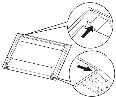 ELECTROLUX EOC45040X - Réinstallation de la porte et des vitres - 2