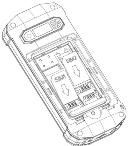 CROSSCALL SPIDER X1 - Installation de la carte SIM - 1