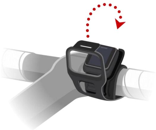 TOMTOM GPS RUNNER NOIR - Utiliser la fixation pour vélo - 5