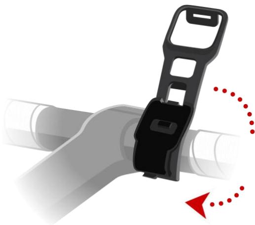 TOMTOM GPS RUNNER NOIR - Utiliser la fixation pour vélo - 2