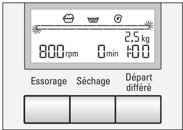 SIEMENS WXD 1260 FF BLANC - Vitesse d'essorage - 1