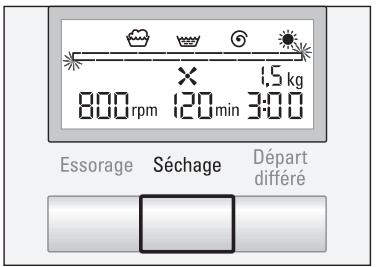 SIEMENS WXD 1260 FF BLANC - Choix du programme de lavage - 4