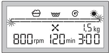 SIEMENS WXD 1260 FF BLANC - Choix du programme de lavage - 5