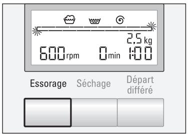 SIEMENS WXD 1260 FF BLANC - Vitesse d'essorage - 2