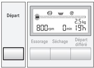 SIEMENS WXD 1260 FF BLANC - Départ différé (delay) - 4