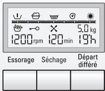 SIEMENS WXD 1260 FF BLANC - Programmateur - 1