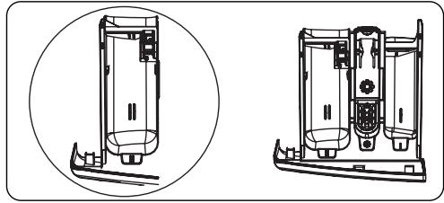 PROLINE FP601WHE - Main wash detergent compartment: - 1