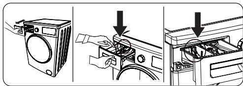 PROLINE FP601WHE - Detergent Drawer - 1