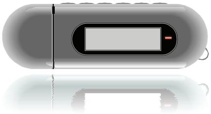 MPMAN MPUB 330/460 - MPUB330 Clé USB lecteur MP3 avec affichage LCD - 1