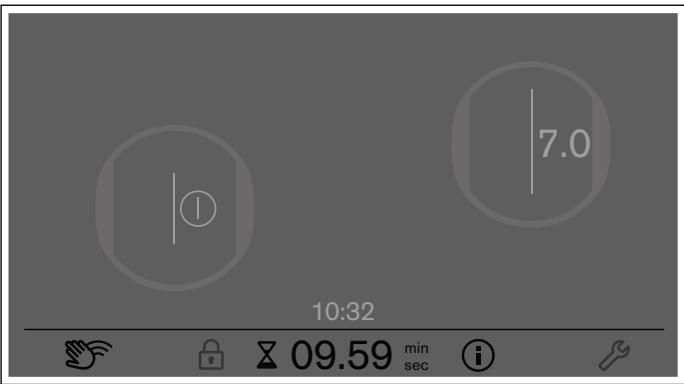 GAGGENAU CX 480110 NOIR - Réglage de la durée - 2