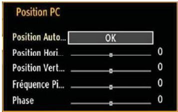 WINDSOR WD23LED12 - Réglages de l'image du PC - 1