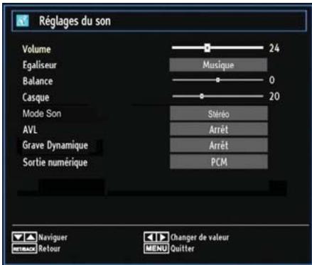 WINDSOR WD23LED12 - Configuration des paramètres sonores - 1