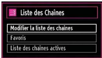 WINDSOR WD23LED12 - Gestion des chaînes : Liste des chaînes - 1