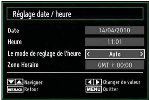 WINDSOR WD23LED12 - Configurer le réglage Date/Heure - 1