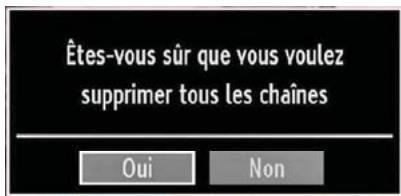 WINDSOR WD23LED12 - Effacer la liste des chaînes (\*) - 1