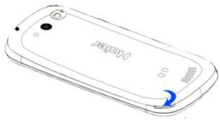 HAIER AGCO - Installer la batterie - 1