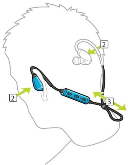 TOMTOM SPARK GPS FiN NOiRcopic - Porter votre casque d'écoute - 3
