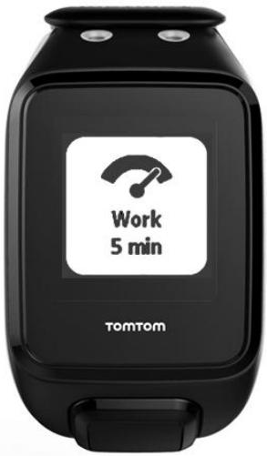TOMTOM SPARK GPS FiN NOiRcopic - Intervalles - 1