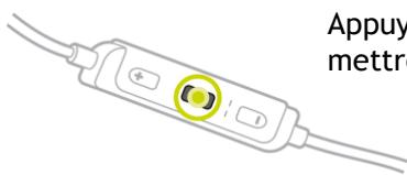 TOMTOM SPARK GPS FiN NOiRcopic - Utiliser les commandes du casque d'écoute - 2