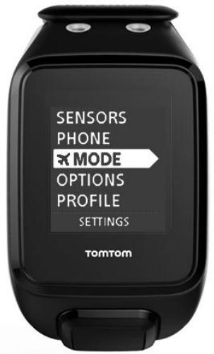 TOMTOM SPARK GPS FiN NOiRcopic - Mode Avion - 1