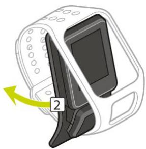 TOMTOM SPARK GPS FiN NOiRcopic - Retirer votre montre du bracelet - 2